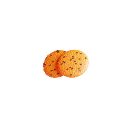 Cookies  3D Icon
