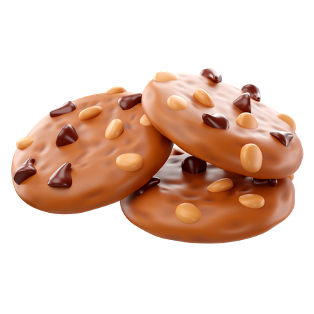 Cookies  3D Icon
