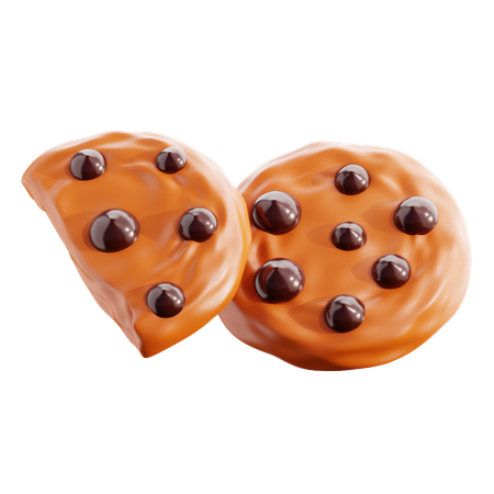 Cookies  3D Icon