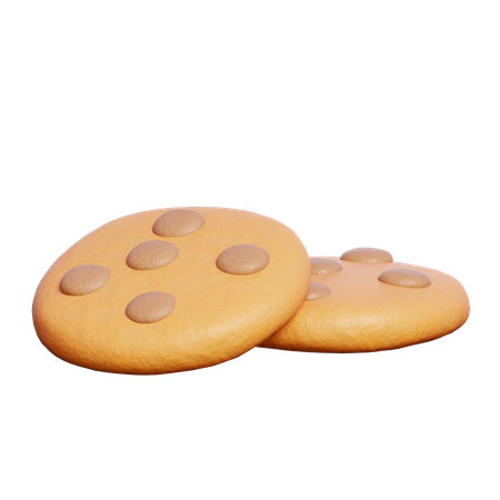 Cookies  3D Icon