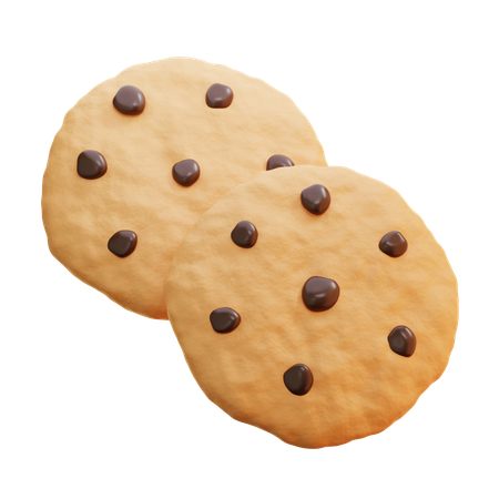 Cookies  3D Icon