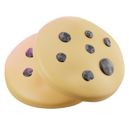 Cookies  3D Icon
