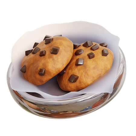 Cookies  3D Icon