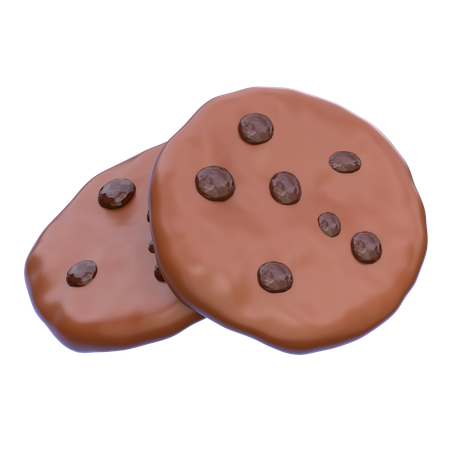 Cookies  3D Icon