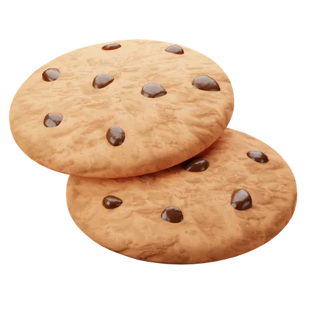 Cookies  3D Illustration