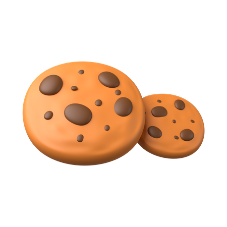 Cookies  3D Illustration