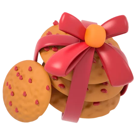 Cookies  3D Illustration