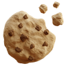 cookies 3d illustration