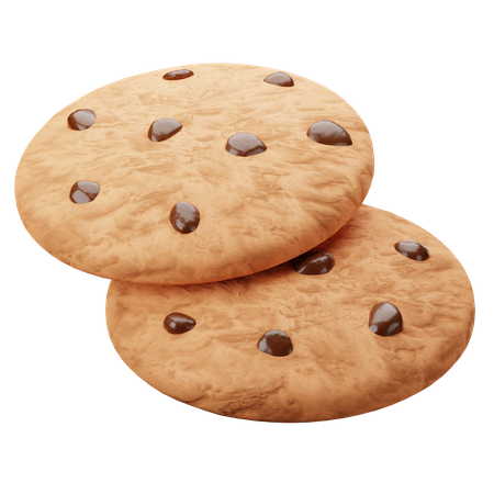 Cookies  3D Illustration