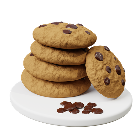 Biscuits  3D Icon