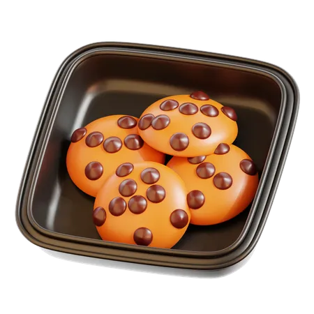 Cookies  3D Icon