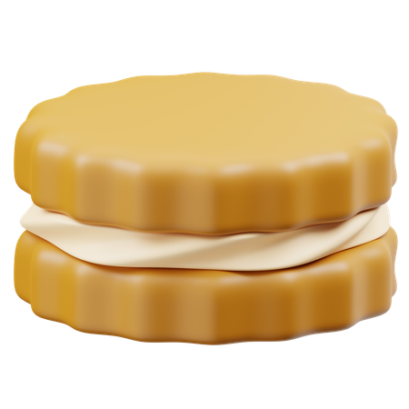 Cookies Cream  3D Icon