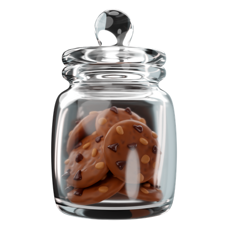 Cookies Jar  3D Icon