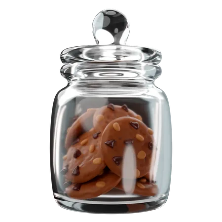 Cookies Jar  3D Icon