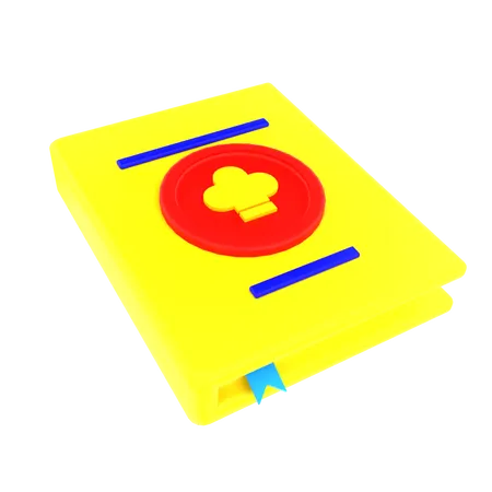 Cooking book  3D Icon