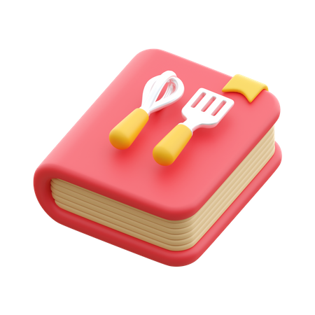 Cooking Book  3D Icon