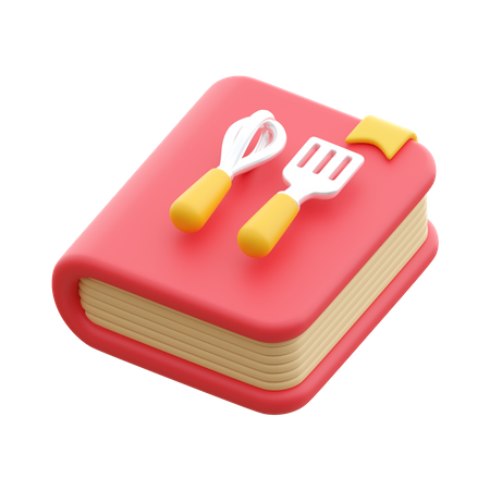 Cooking Book  3D Icon