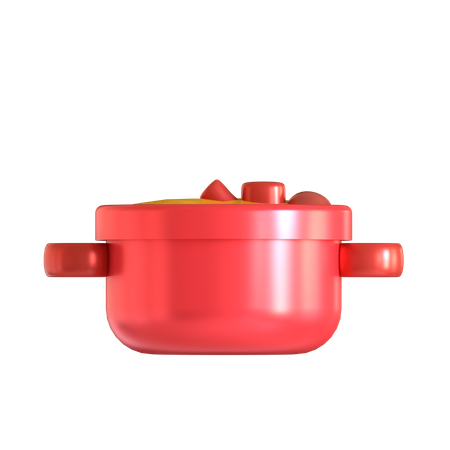 Cooking Curry  3D Icon