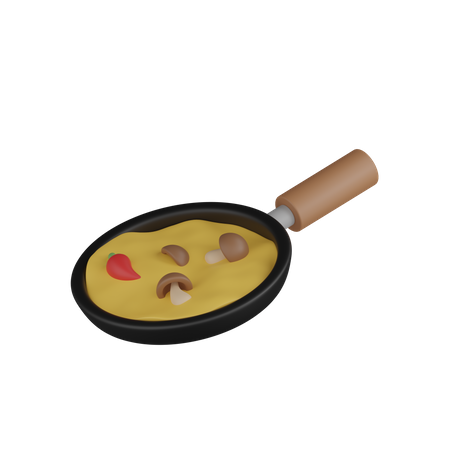 Cooking Food  3D Icon