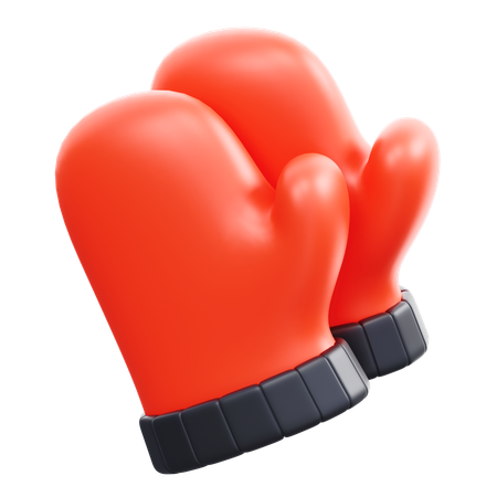 Cooking Gloves  3D Icon