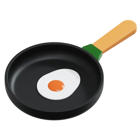 Cooking Pan  3D Icon