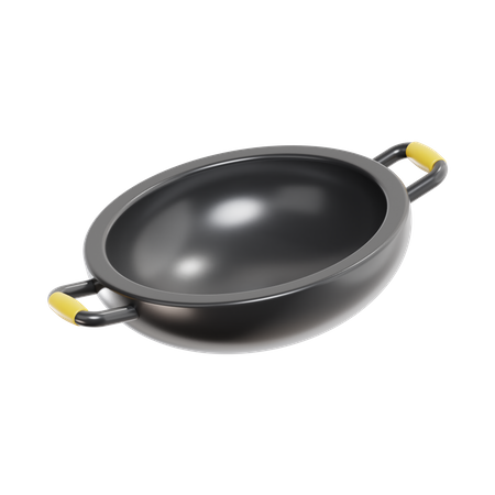 Cooking Pan  3D Icon