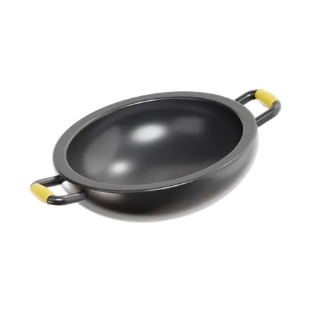 Cooking Pan  3D Icon