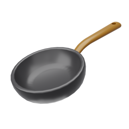 Cooking Pan 3D Icon  3D Icon