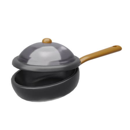 Cooking Pan  3D Icon