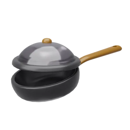 Cooking Pan  3D Icon