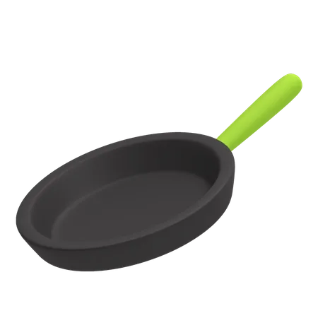 Cooking pan  3D Illustration