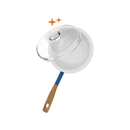 Cooking Pan  3D Illustration