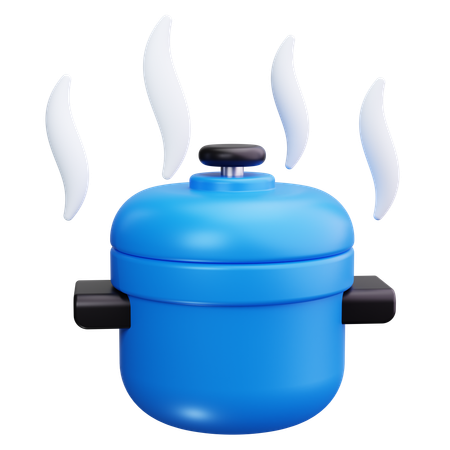 Cooking Pot  3D Icon