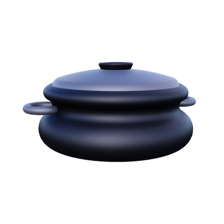 Cooking Pot  3D Icon