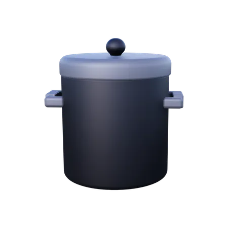 Cooking Pot  3D Icon