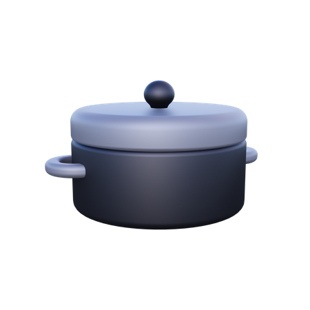 Cooking Pot  3D Icon