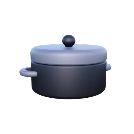 Cooking Pot  3D Icon