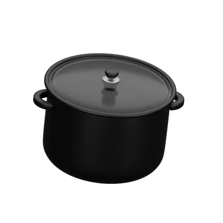 Cooking Pot  3D Icon