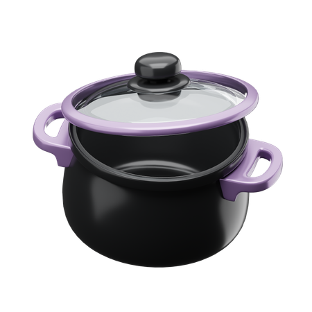 Cooking Pot  3D Icon