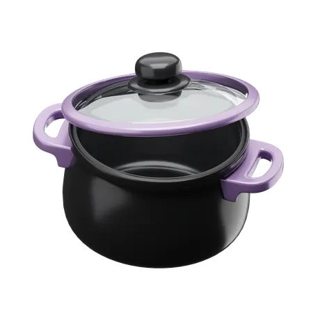 Cooking Pot  3D Icon