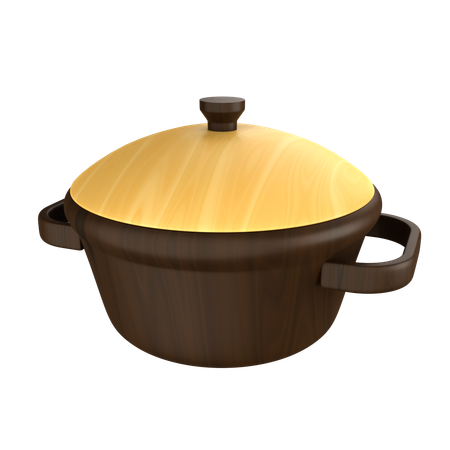 Cooking Pot  3D Icon