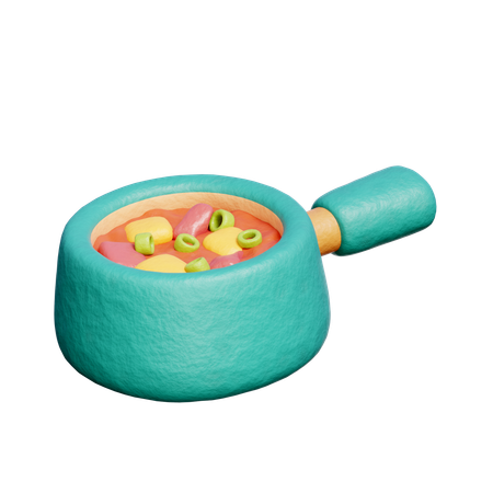 Cooking Pot  3D Icon