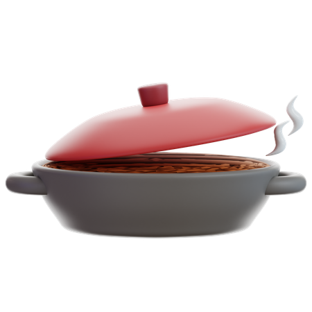 Cooking Pot  3D Icon