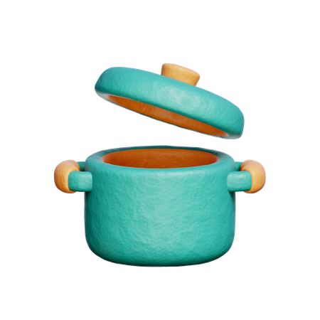 Cooking Pot  3D Icon