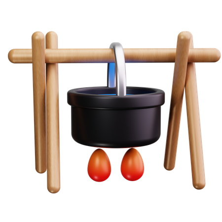 Cooking Pot  3D Icon