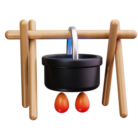 Cooking Pot  3D Icon