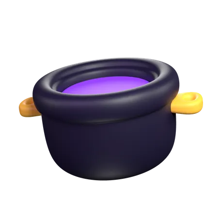 Cooking Pot  3D Icon