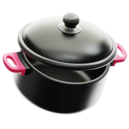 Cooking Pot  3D Icon