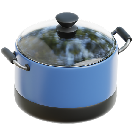 Cooking Pot  3D Icon