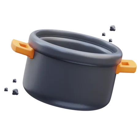 Cooking pot  3D Icon